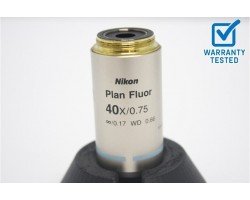 Nikon Plan Fluor 40x/0.75 DIC M/N2 Microscope Objective Unit 8