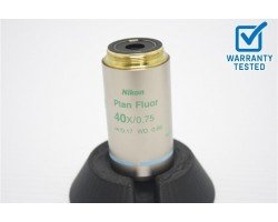 Nikon Plan Fluor 40x/0.75 Ph2 Microscope Objective Unit 13