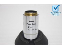 Nikon Plan Apo 2x/0.1 Microscope Objective Unit 14