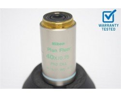 Nikon Plan Fluor 40x/0.75 Ph2 DLL Microscope Objective Unit 3