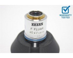 Zeiss F FLUAR 40x/1.30 Oil Microscope Objective 44 02 58 Unit 2