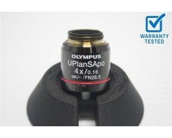 Olympus UPlanSApo 4x/0.16 Microscope Objective Unit 7