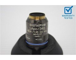 Olympus UApo/340 40x/1.35 Oil Iris Microscope Objective Unit 4