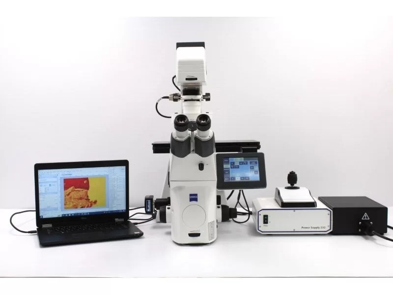 Zeiss AXIO Observer 7 Inverted Fluorescence Motorized XY Microscope (New Filters)